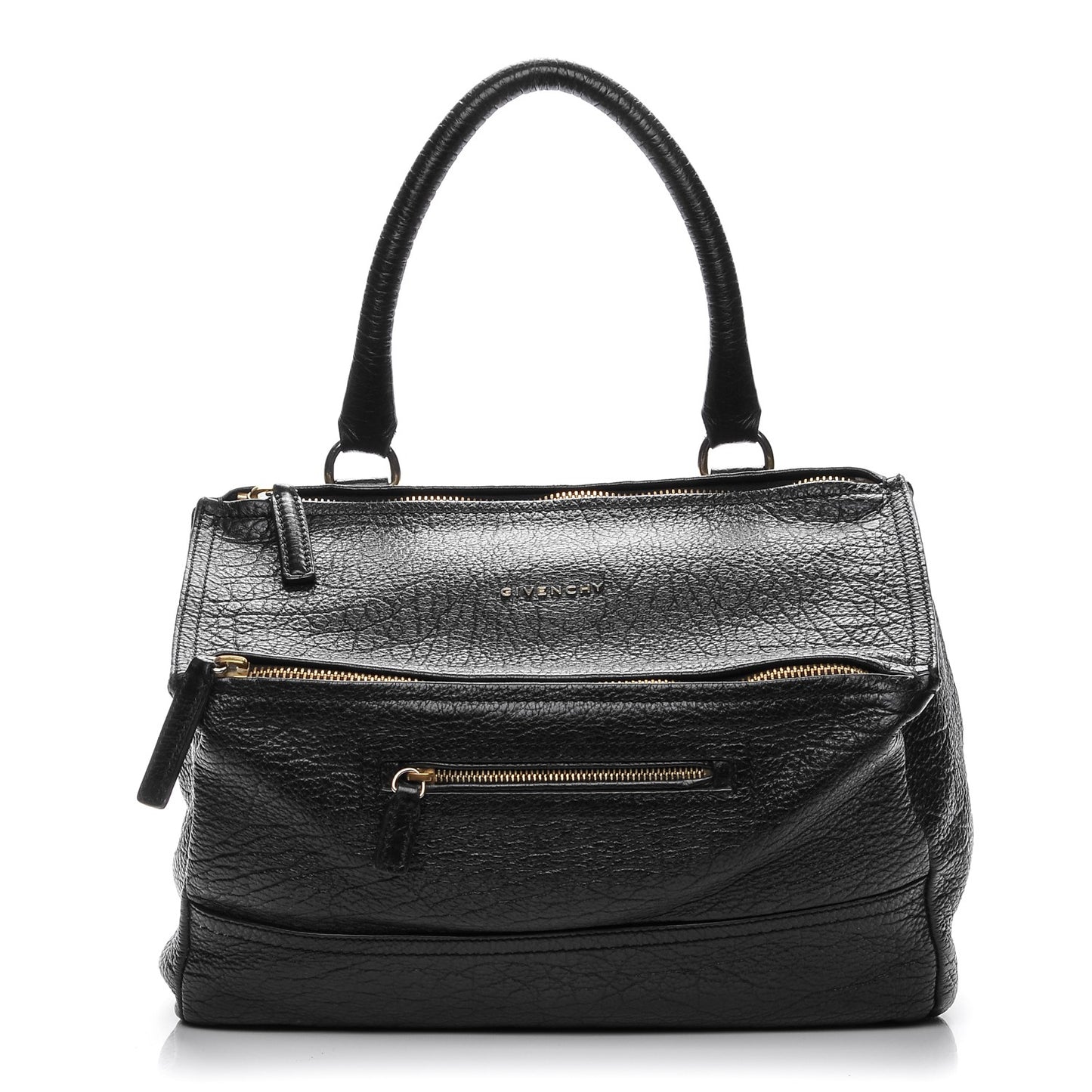 Bubble Calfskin Medium Pandora Black