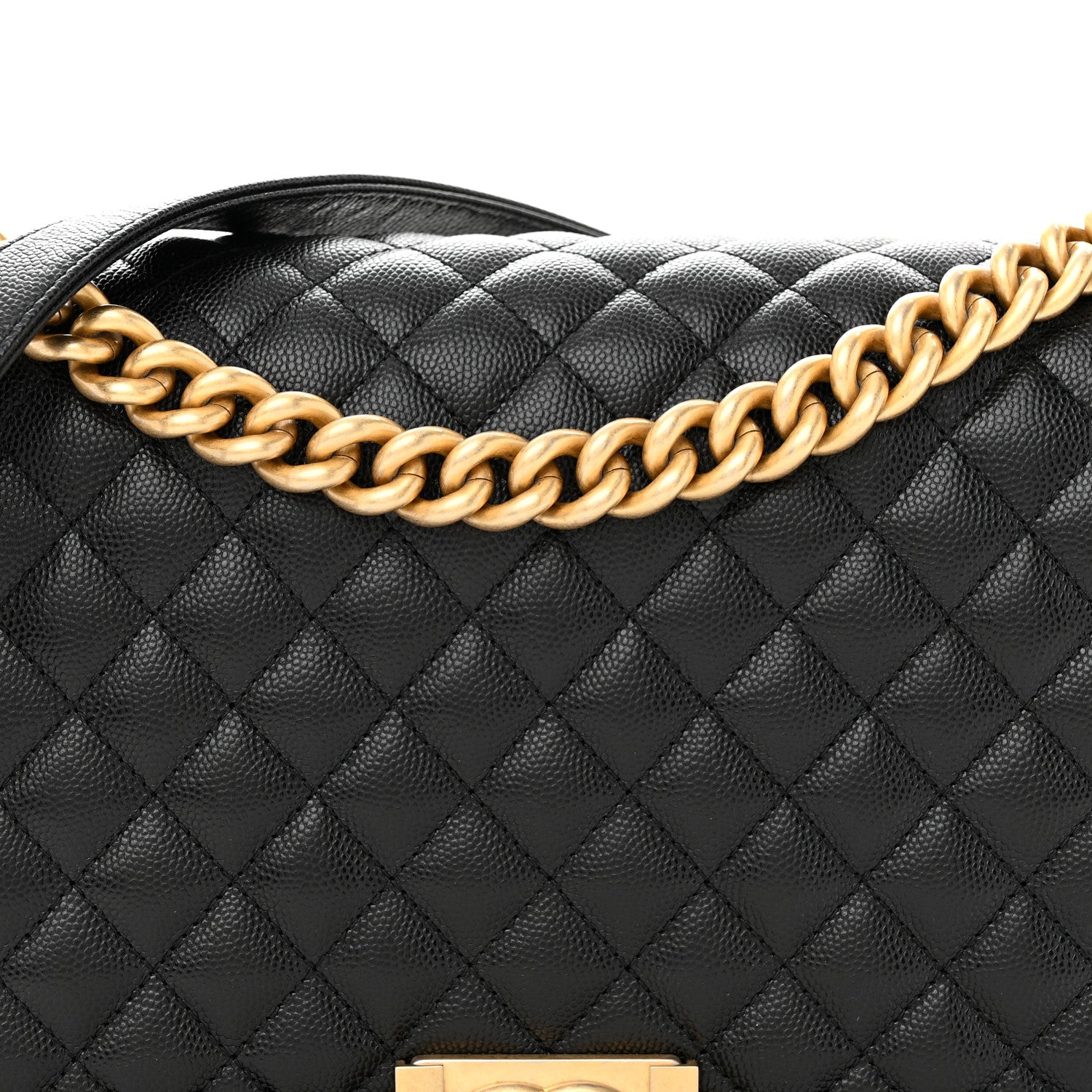 Chanel Caviar Quilted New Medium Boy Flap Black 8 of 10