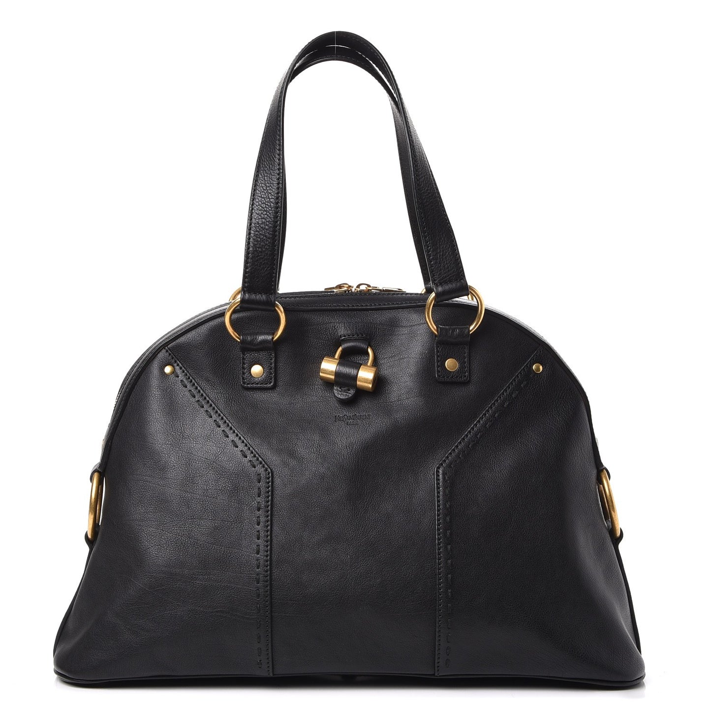 Calfskin Large Muse Black