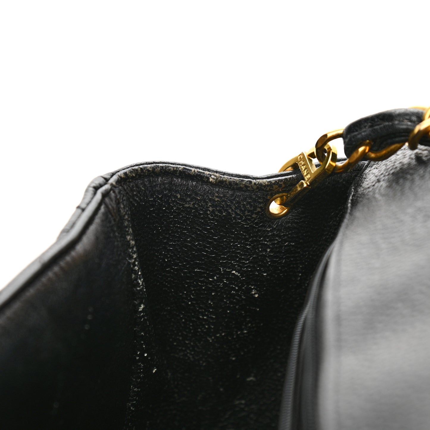Caviar Quilted Medium Single Flap Black
