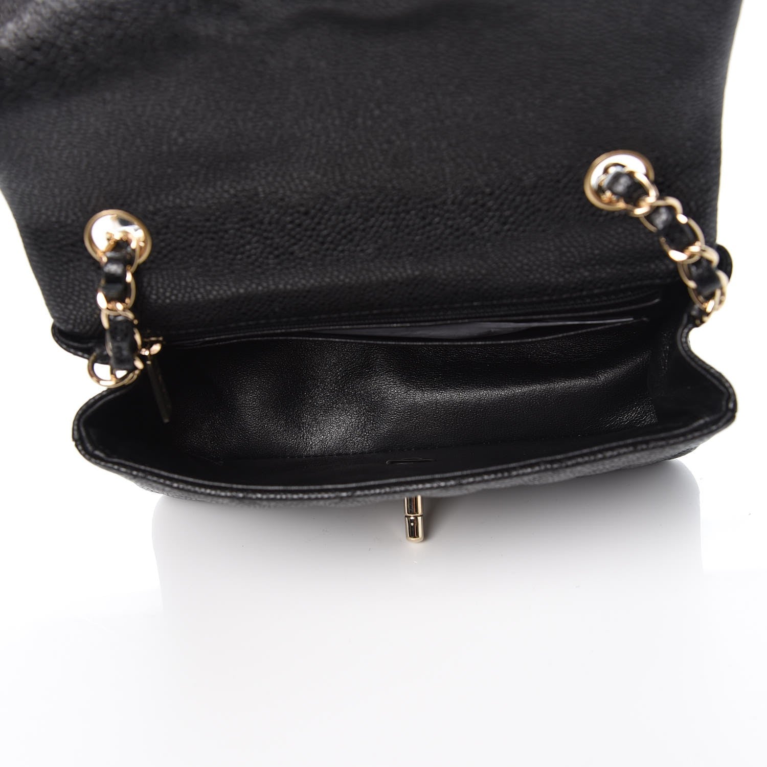 Chanel Caviar Quilted Mini Rectangular Flap Black 5 of 8
