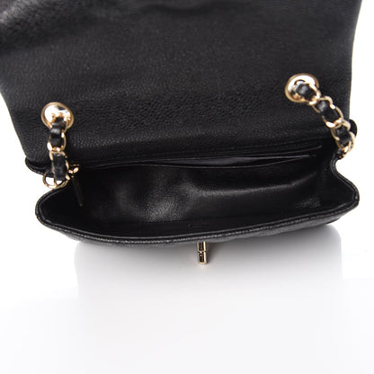 Chanel Caviar Quilted Mini Rectangular Flap Black 5 of 8