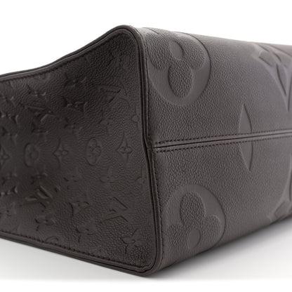 Louis Vuitton Empreinte Monogram Giant Onthego MM Chocolate 8 of 10