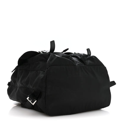 Prada Re-Nylon Vela Saffiano Medium Backpack Black 5 of 12