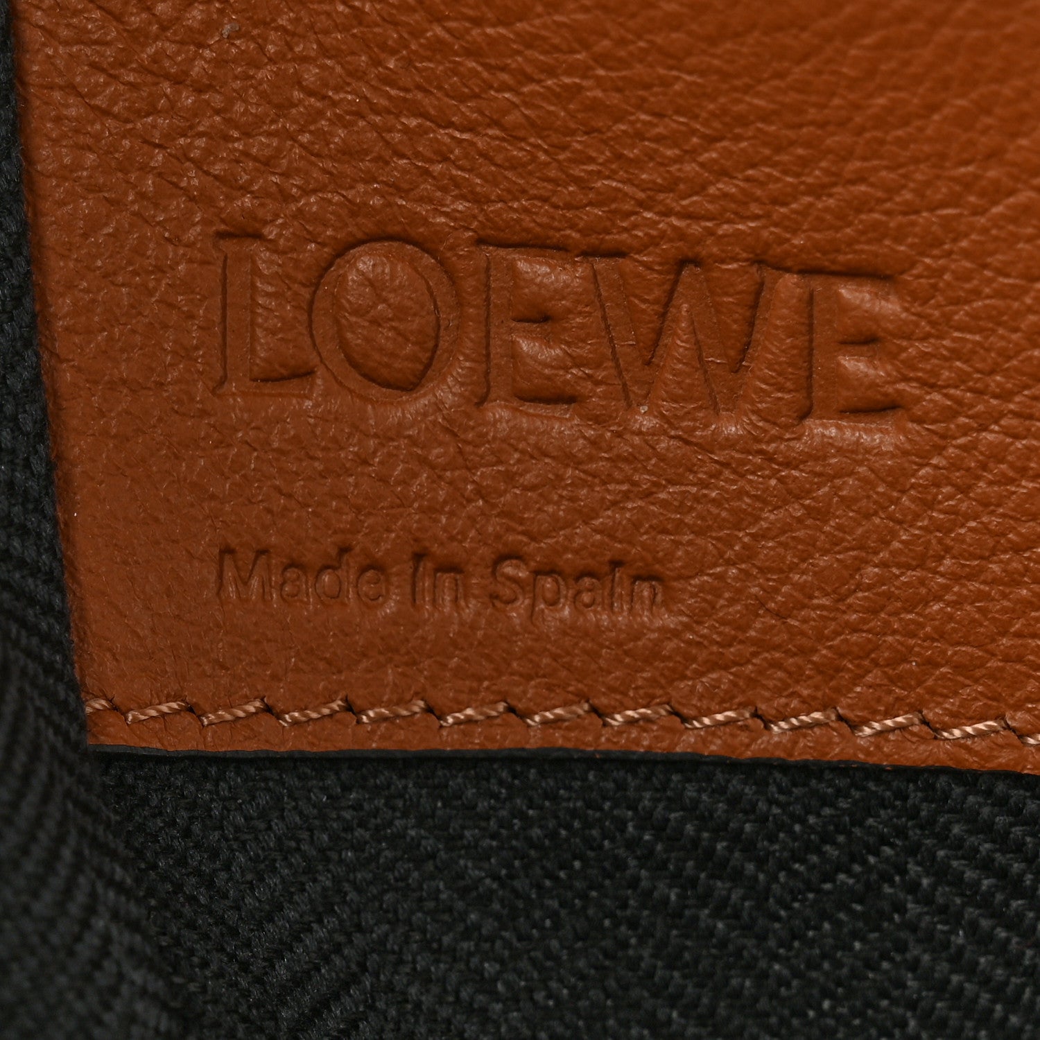 Loewe Calfskin Medium Hammock Shoulder Bag Tan 6 of 10