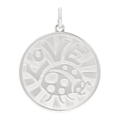 Tiffany Sterling Silver Love Ladybug Charm 1 of 4