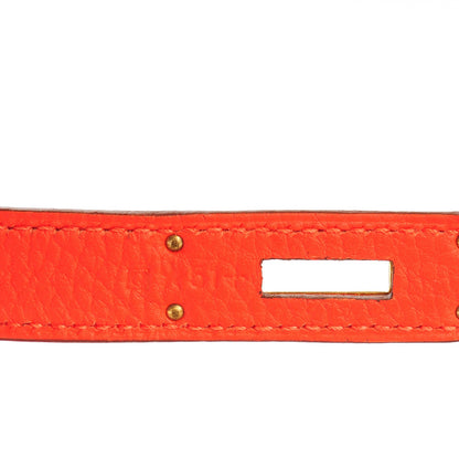 Hermes Togo Kelly Retourne 32 Capucine 17 of 28