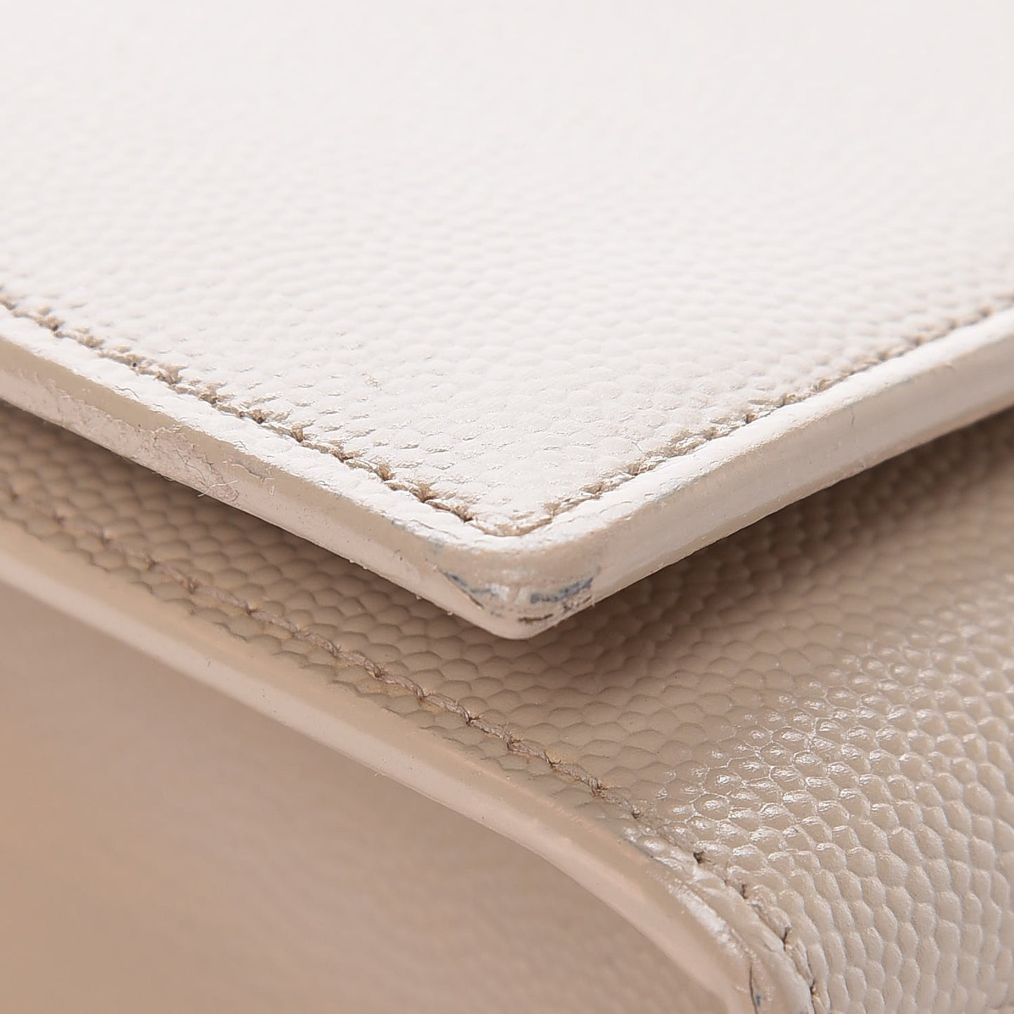Grain De Poudre Small Monogram Kate Satchel Nude Powder
