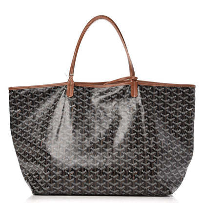 Goyard Goyardine Saint Louis GM Black Gold 3 of 9