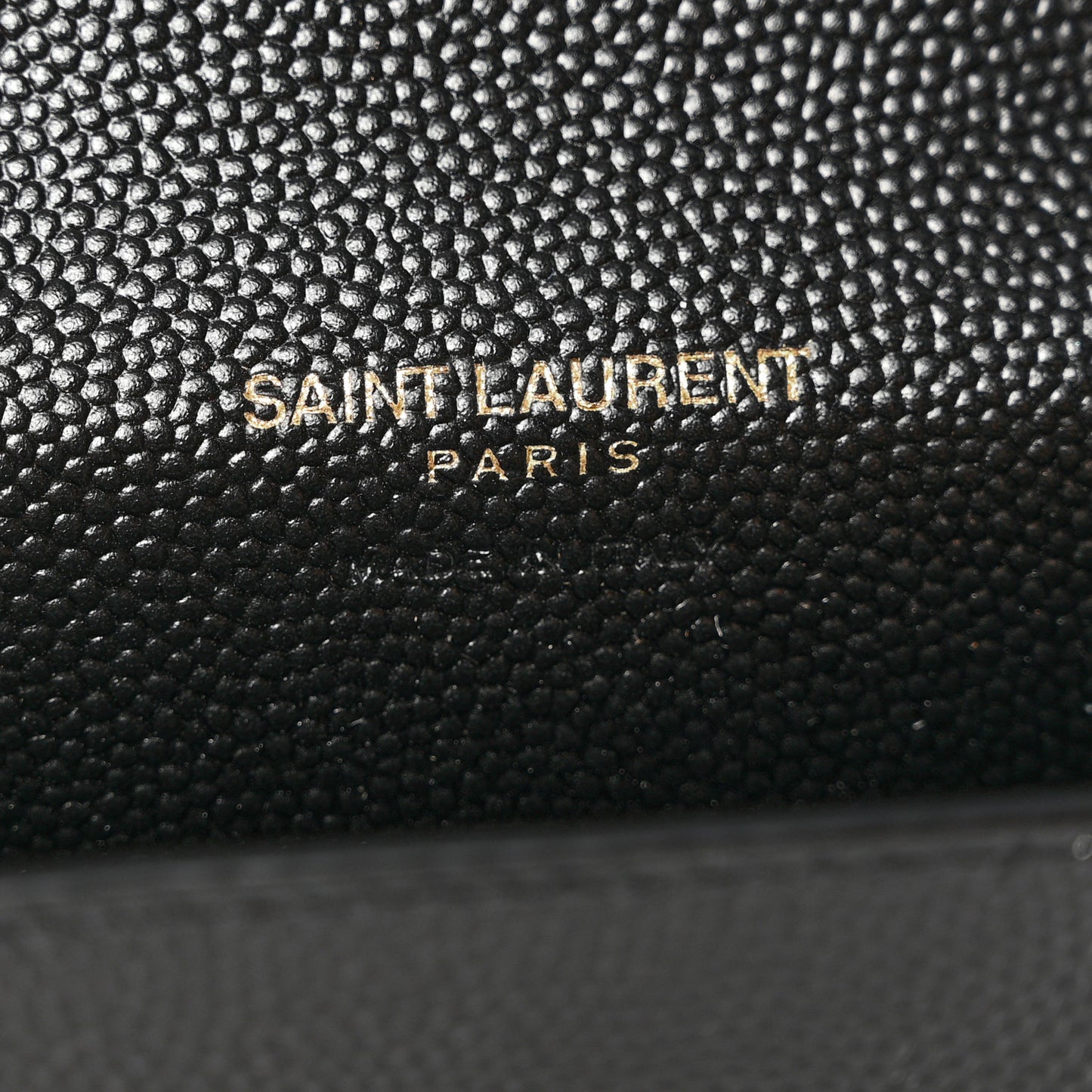 Grain De Poudre Micro Classic Monogram Kate Tassel Airpods Bag Black