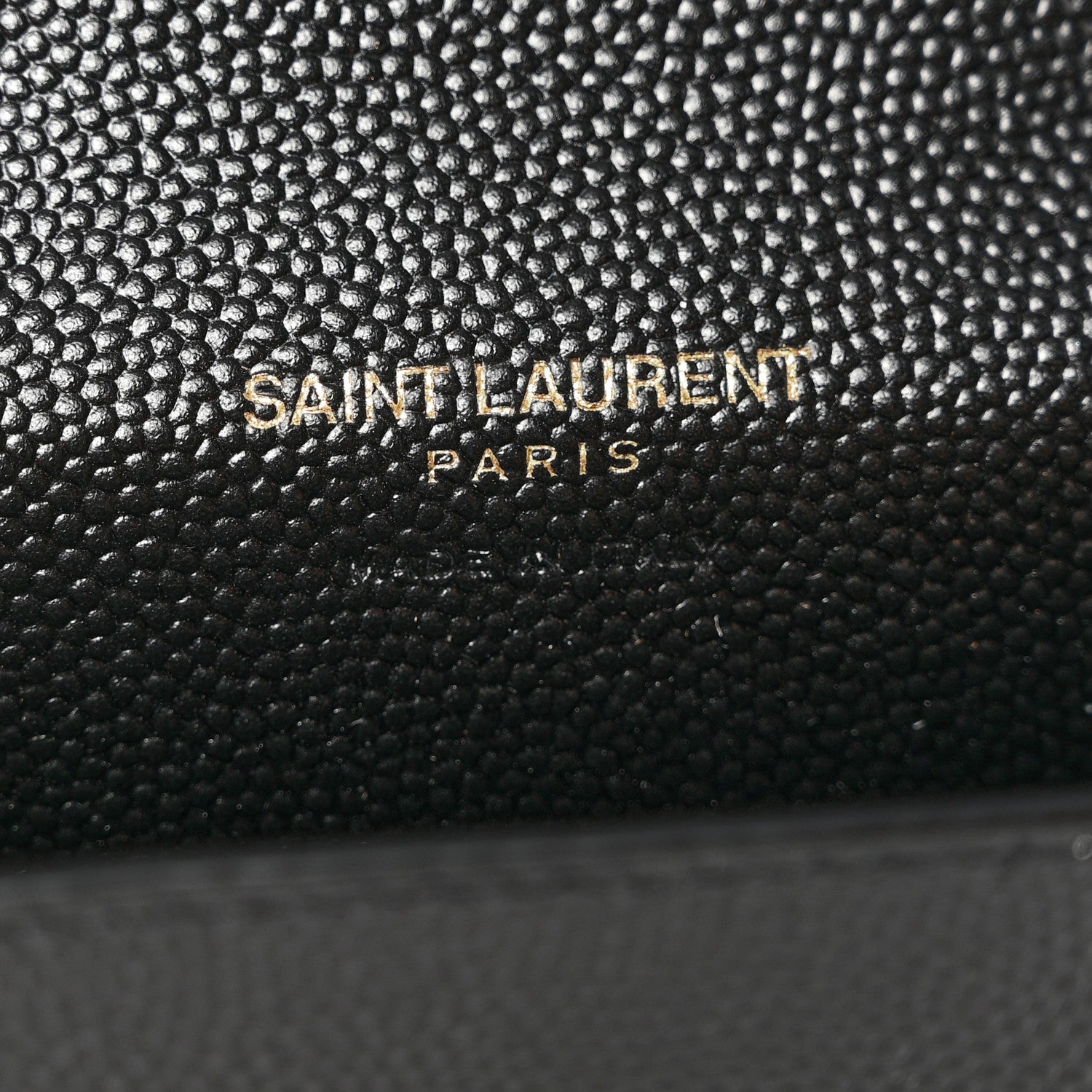 Saint Laurent Grain De Poudre Micro Classic Monogram Kate Tassel Airpods Bag Black 6 of 6