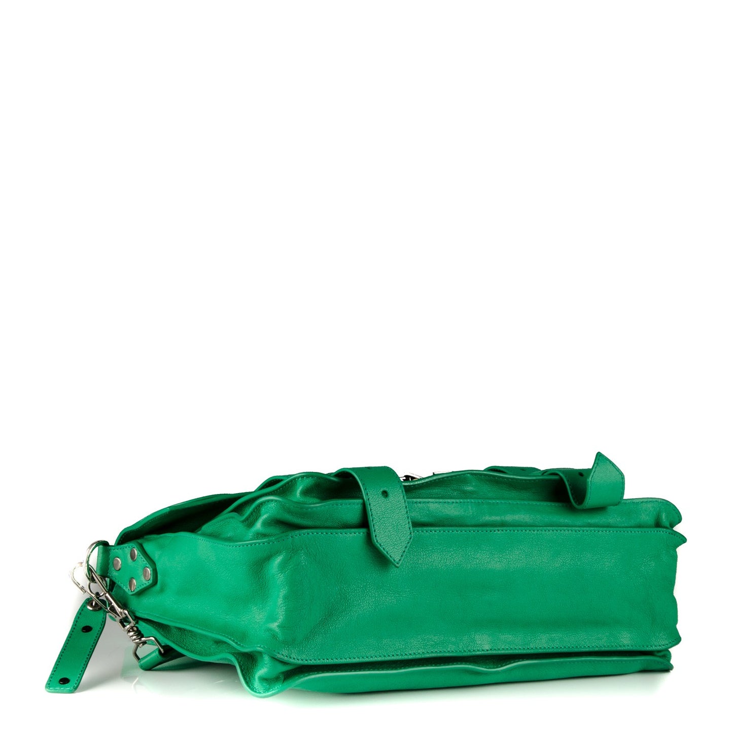 Lambskin Medium PS1 Satchel Aloe