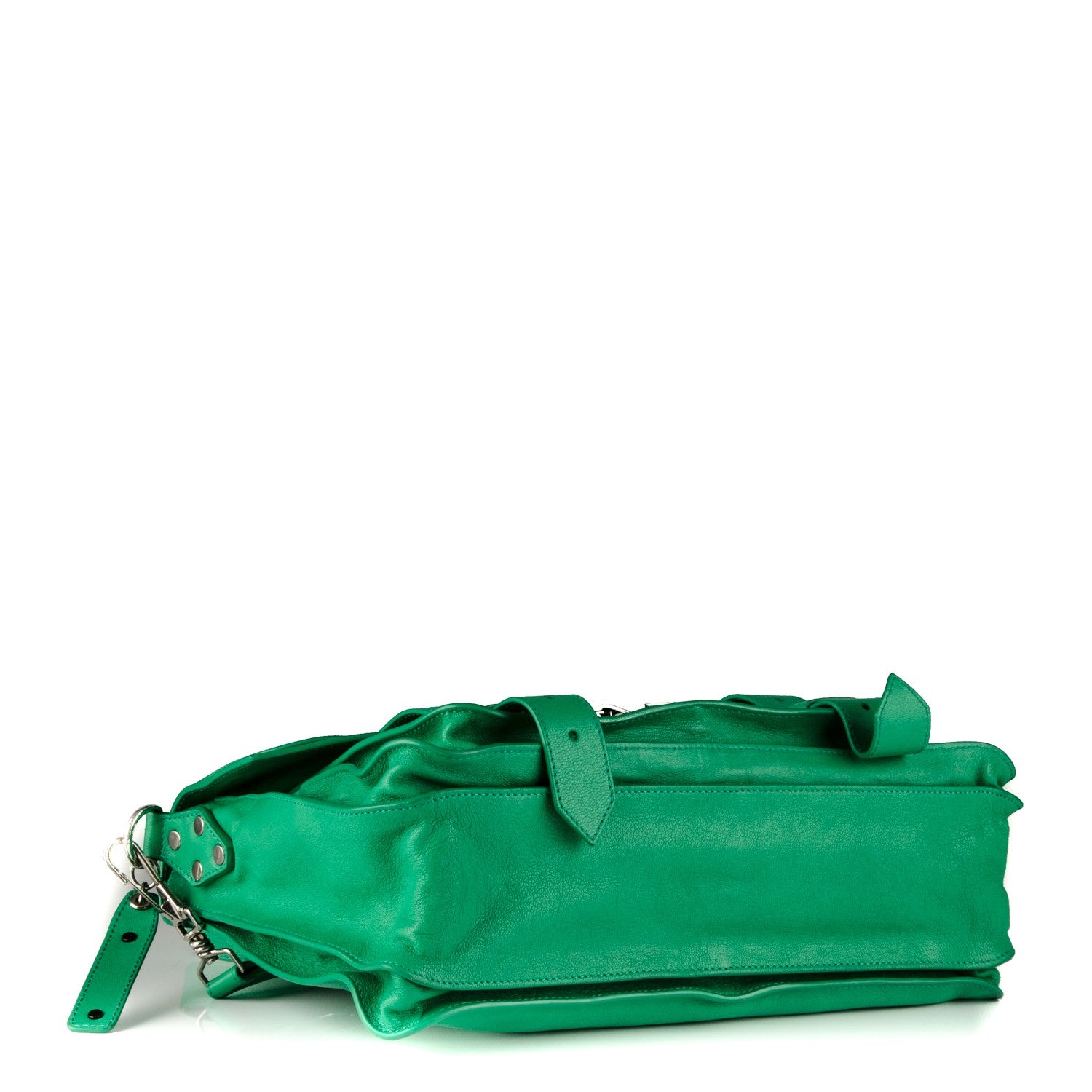 Proenza Schouler Lambskin Medium PS1 Satchel Aloe 4 of 7
