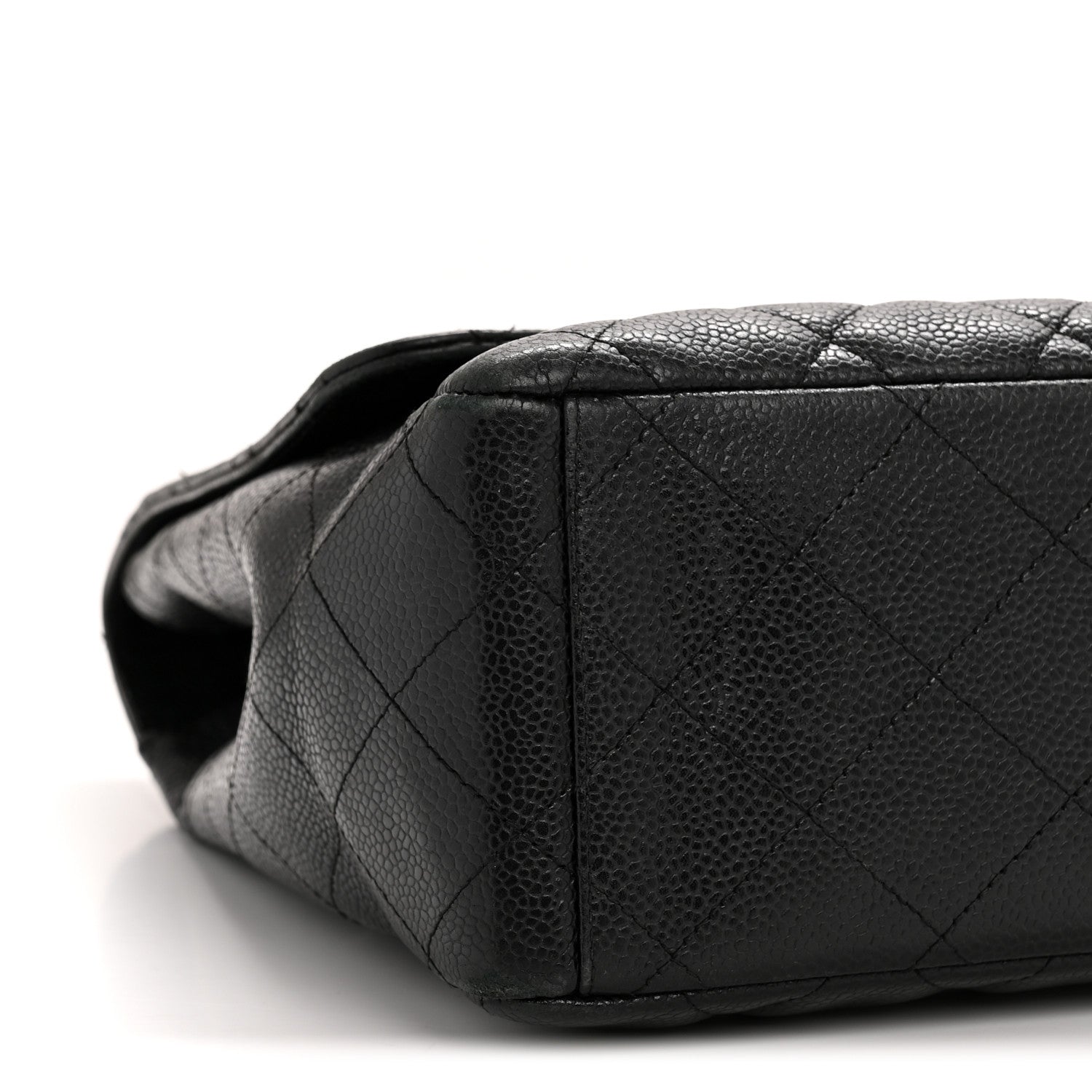 Chanel Caviar Quilted Maxi Single Flap Black 8 of 13