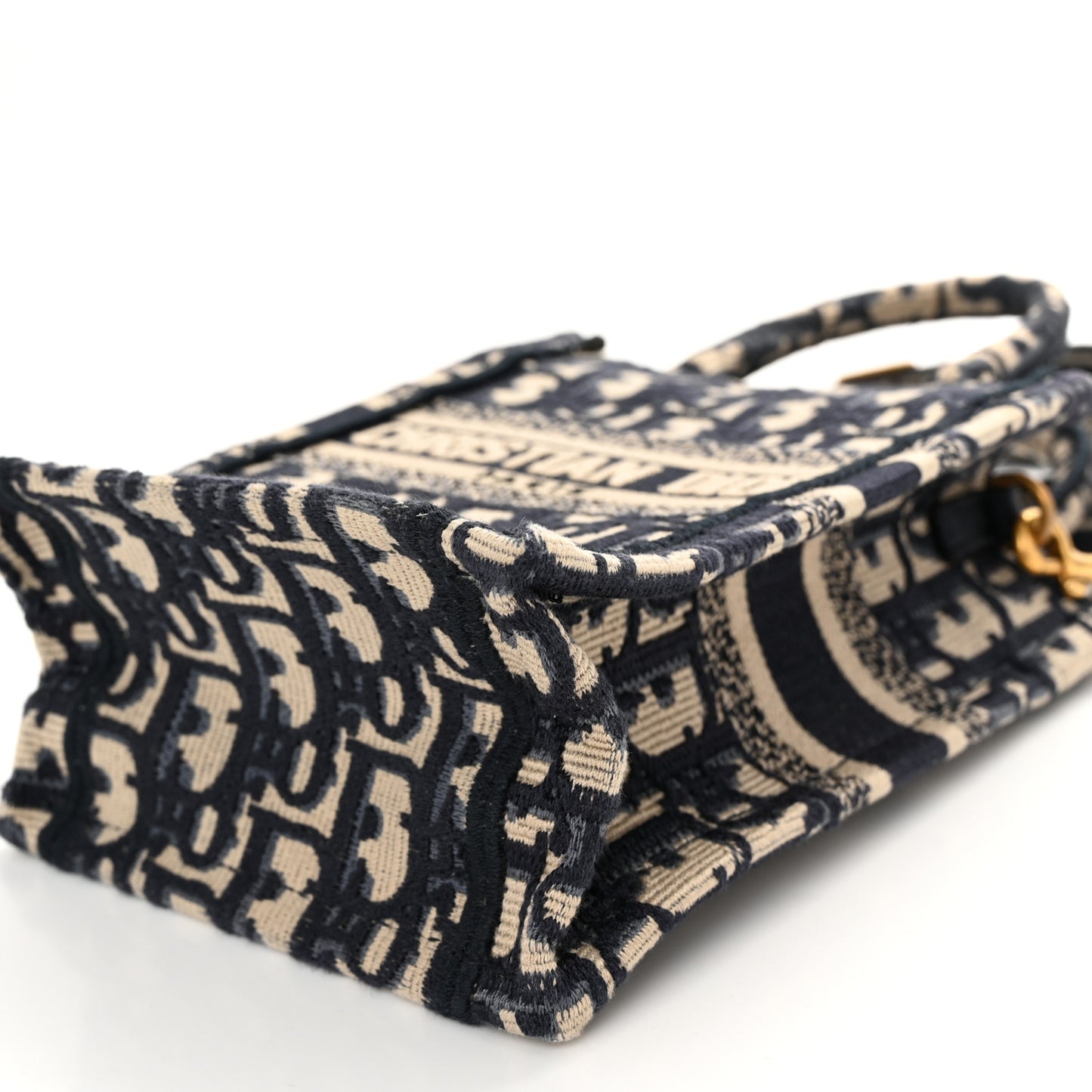 Oblique Mini Book Tote Phone Bag Blue