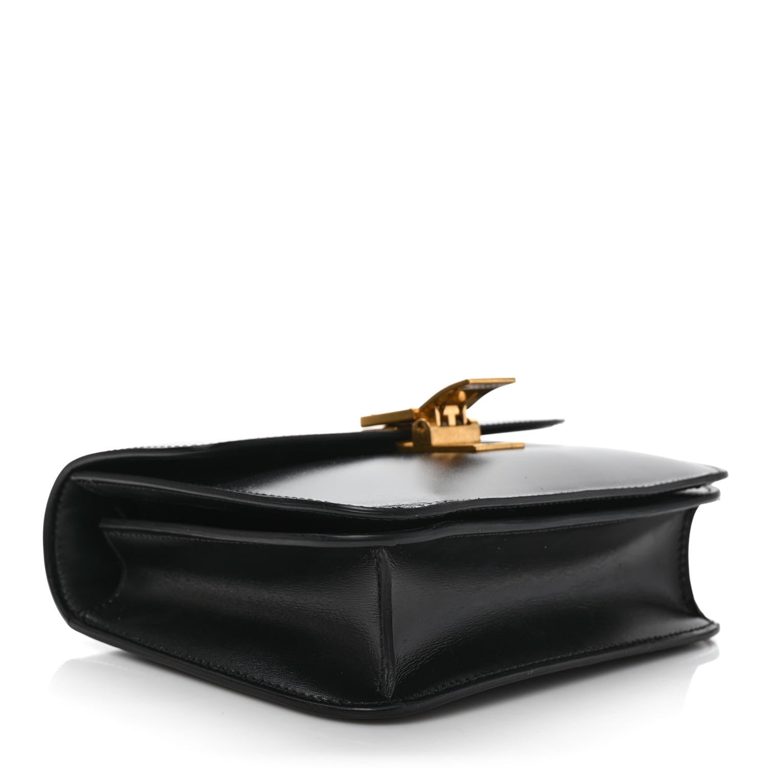 Celine Box Calfskin Teen Classic Box Flap Bag Black 5 of 10