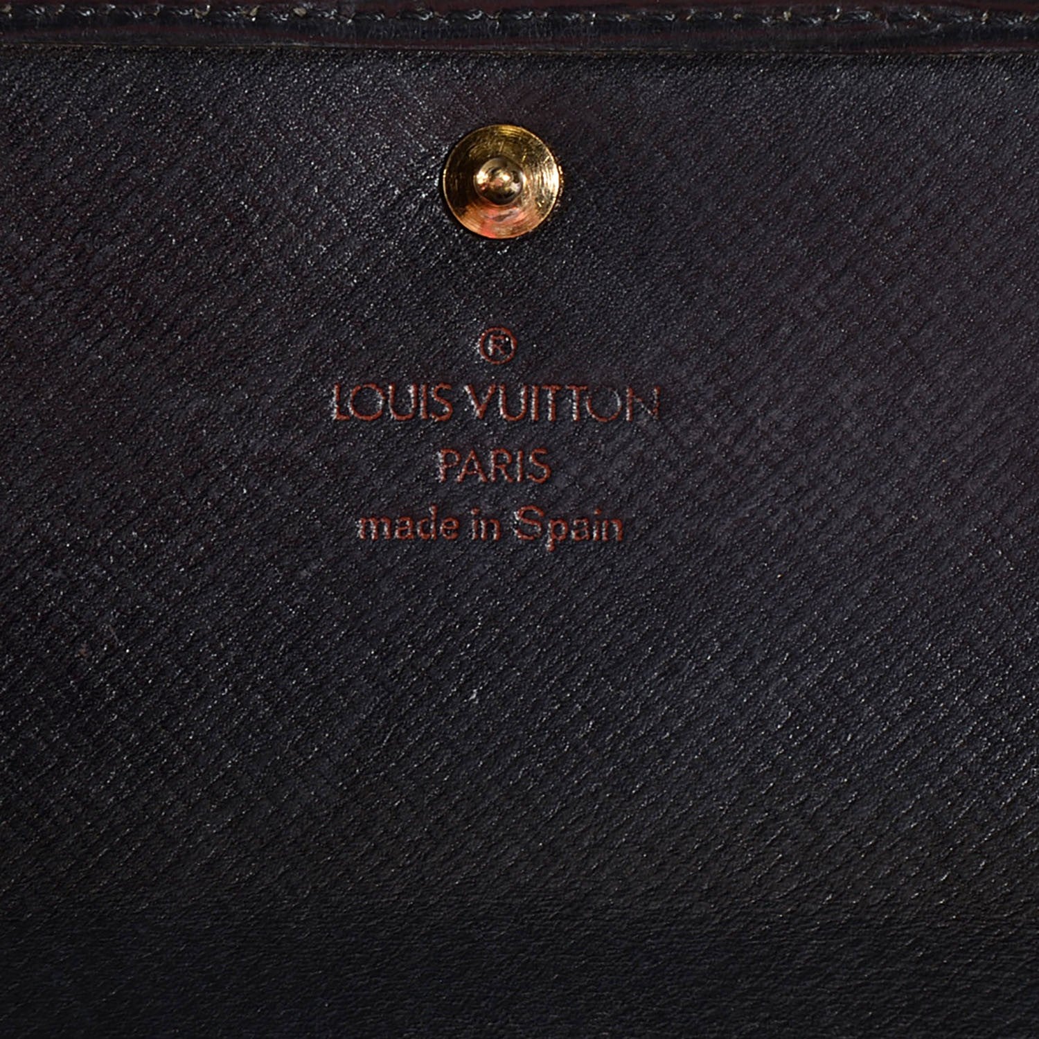 Louis Vuitton Epi Porte Tresor International Wallet Black 6 of 7