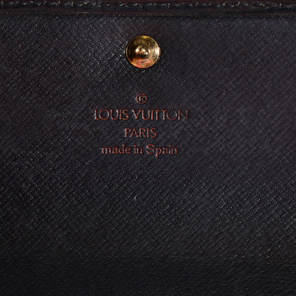 Louis Vuitton Epi Porte Tresor International Wallet Black 6 of 7
