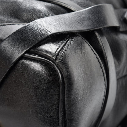 Burberry Soft Lambskin Bridle Calfskin Medium Gosford Hobo Black 10 of 19