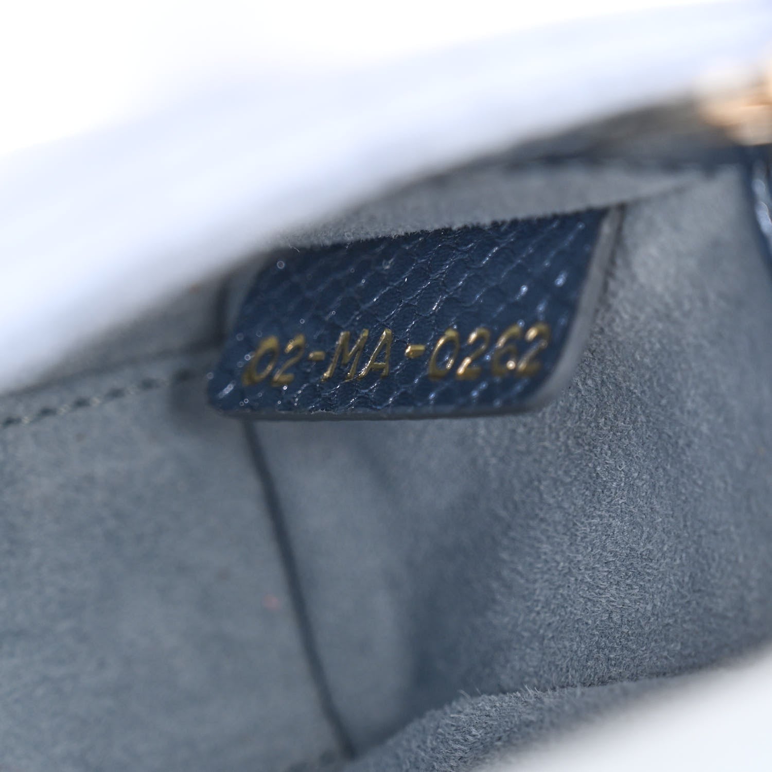 Christian Dior Metallic Karung Micro Lady Dior Light Blue 7 of 13