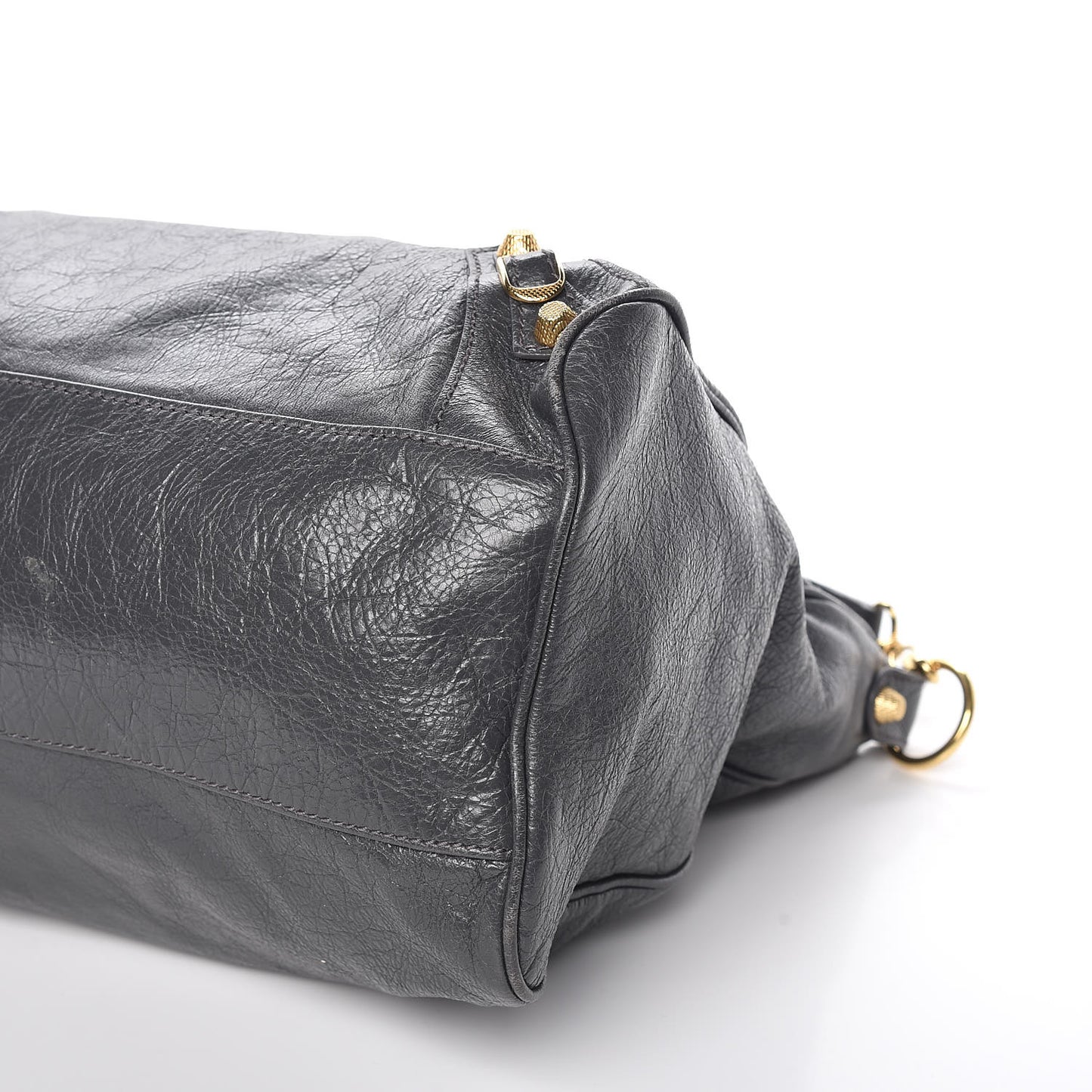 Agneau Giant 12 Gold Hardware Velo Gris Fossile Anthracite