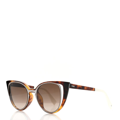 Fendi Cat Eye Paradeyes Sunglasses FF 0136/S FF Havana 1 of 7