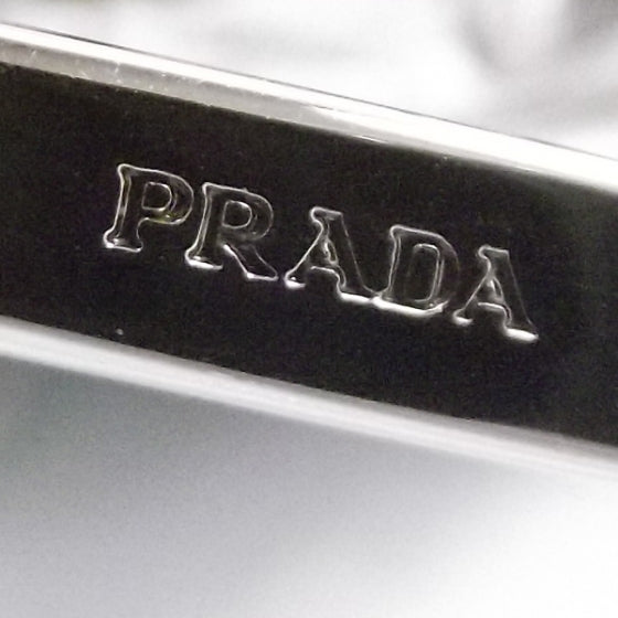 Prada Nappa Dressy Gaufre Messenger Silver 10 of 11