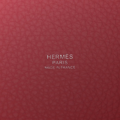 Hermes Taurillon Clemence Picotin Lock 18 PM Rose Azalee 6 of 10