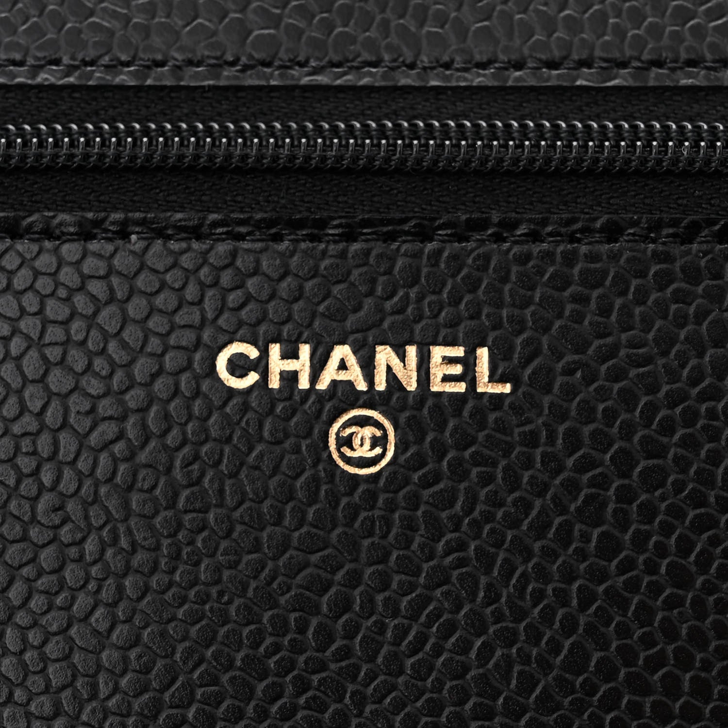 Chanel Caviar Quilted Wallet On Chain WOC Black 6 of 14