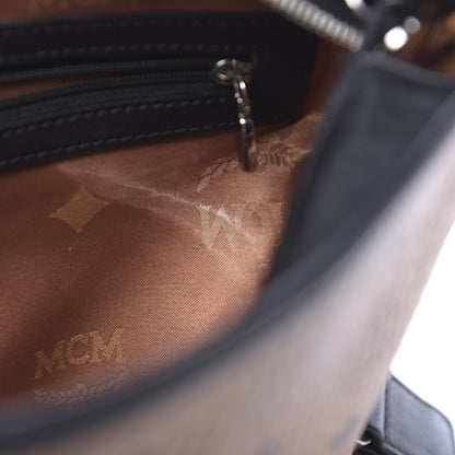 MCM Visetos Crossbody Messenger Cognac 9 of 12