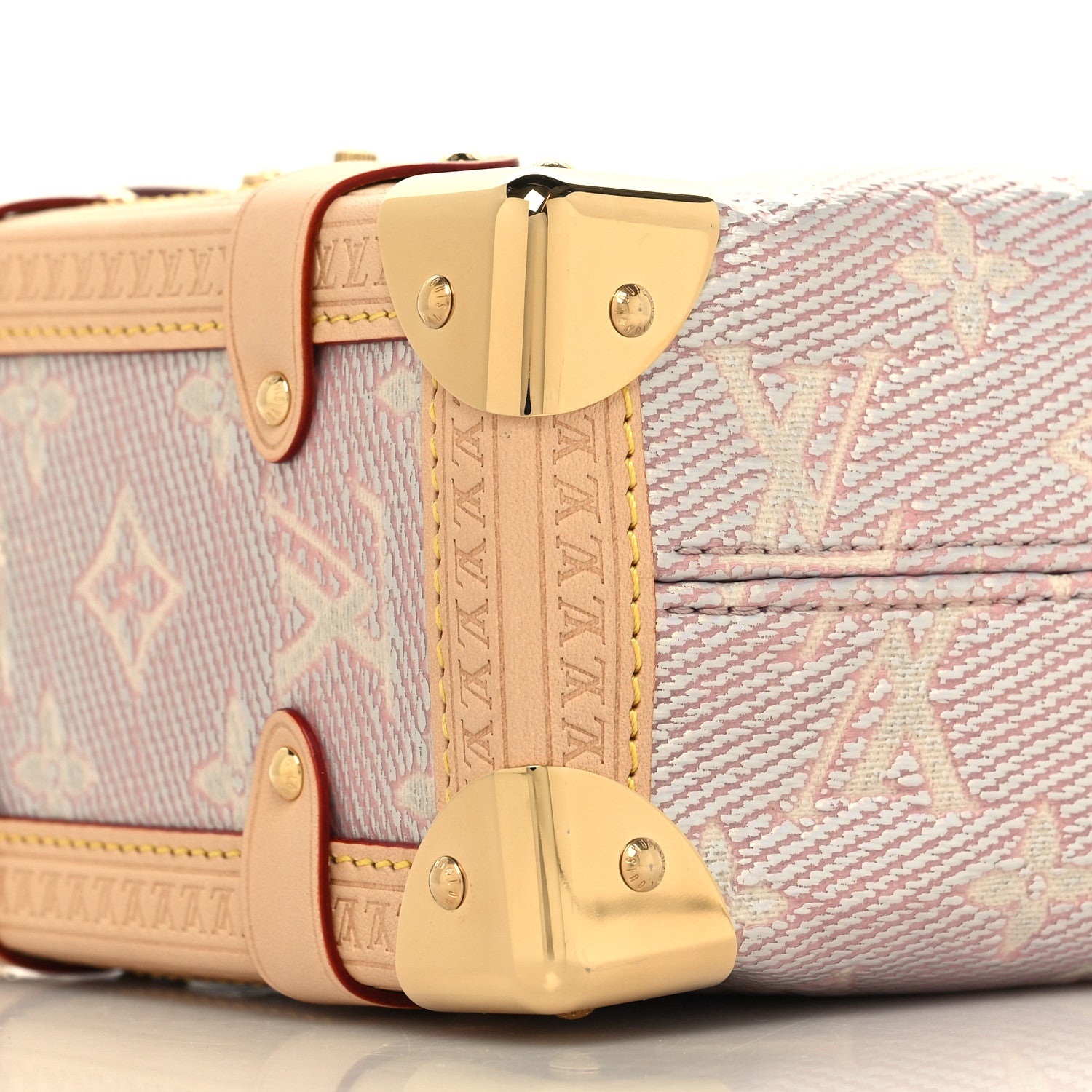 Louis Vuitton Monoglam Side Trunk Rose 8 of 9