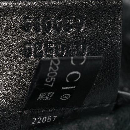 Gucci Calfskin Logo Drawstring Backpack Black 12 of 13