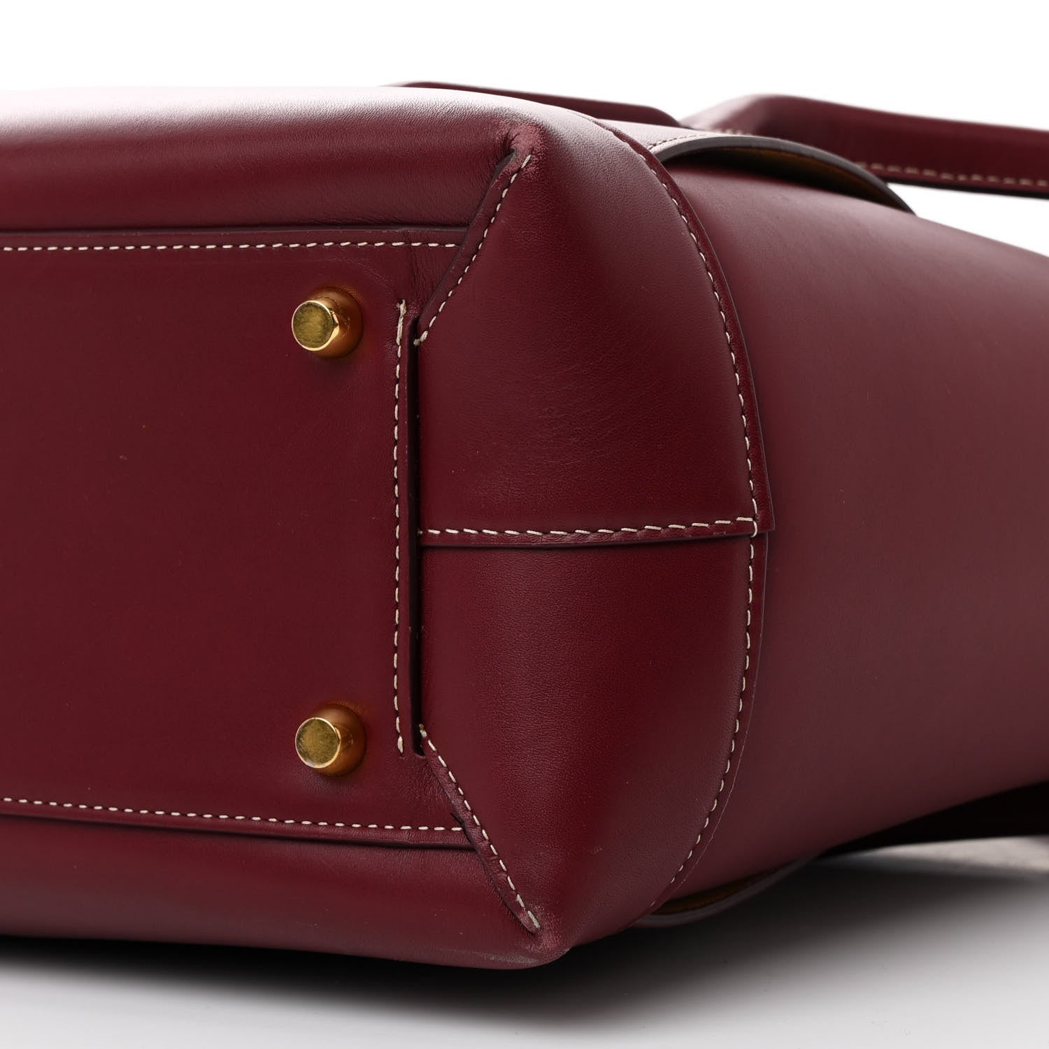 Bottega Veneta French Calfskin Maxi Intrecciato Large Arco Bordeaux 10 of 13