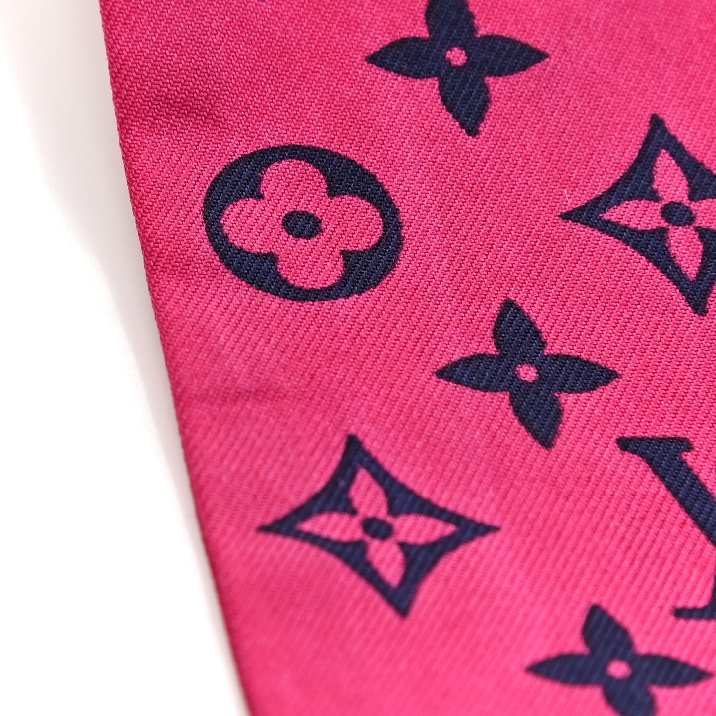 Silk Dreamonogram Bandeau Pink Glitter