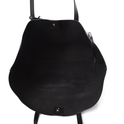 Saint Laurent Calfskin Large Shopping Tote Black 6 of 11