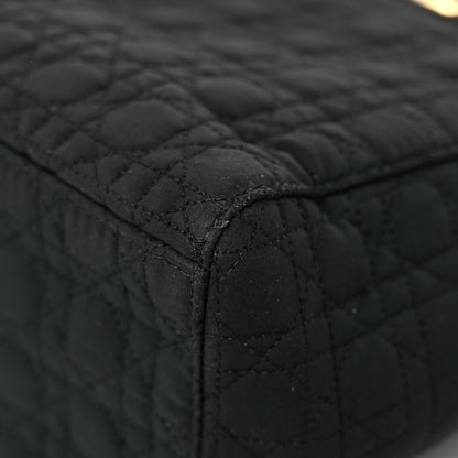 Christian Dior Nylon Cannage Large Lady Dior Black 9 of 20
