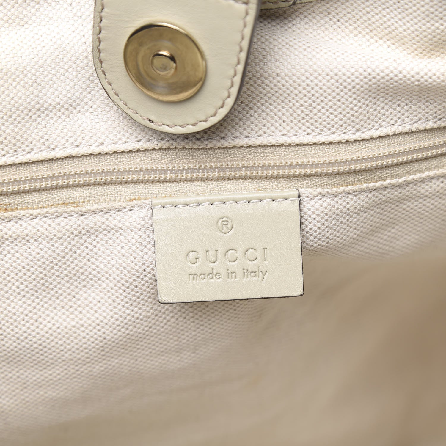 Gucci Monogram Medium Sukey Tote Off White 7 of 14