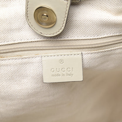 Gucci Monogram Medium Sukey Tote Off White 7 of 14