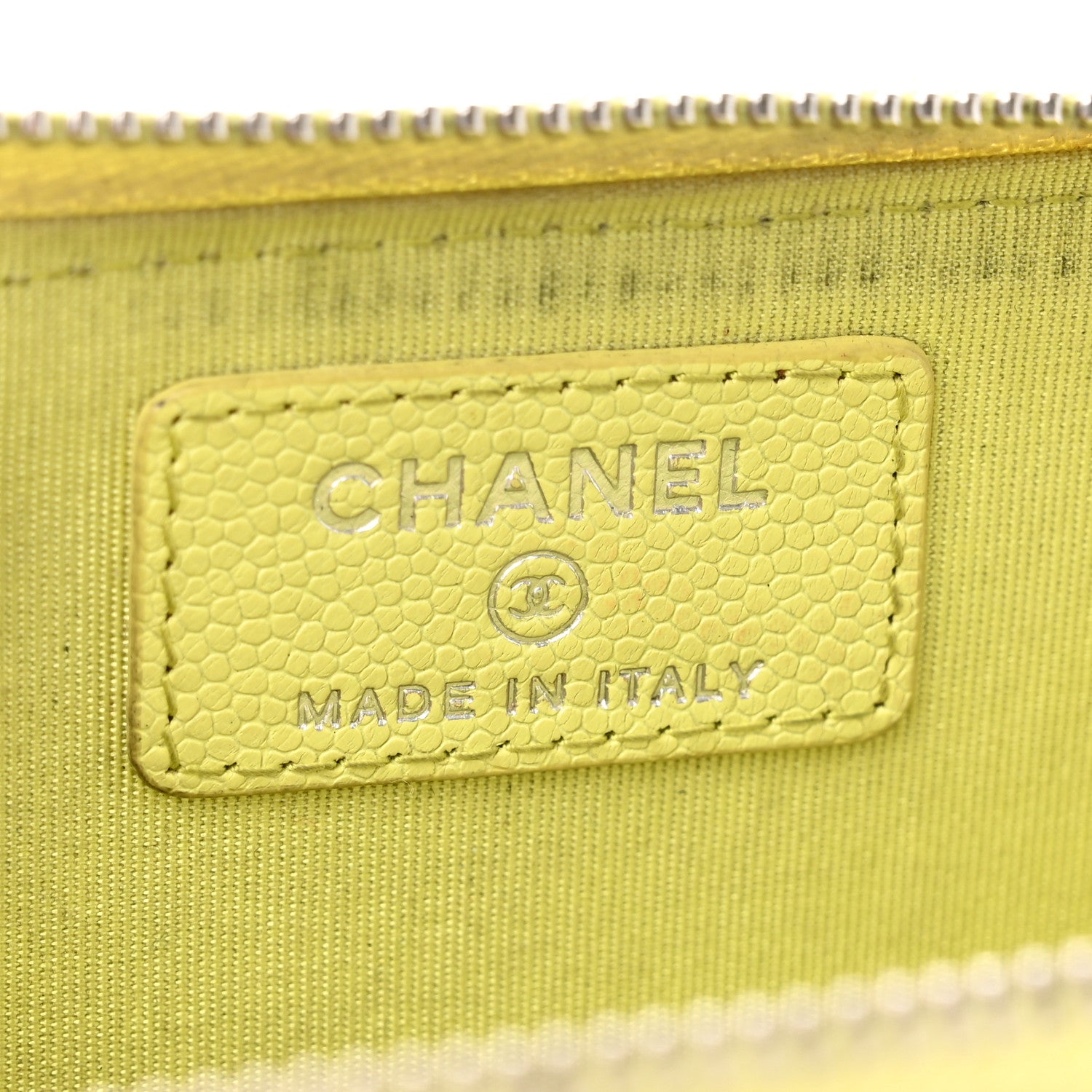 Chanel Caviar Key Holder Case Light Pink Light Green 6 of 11
