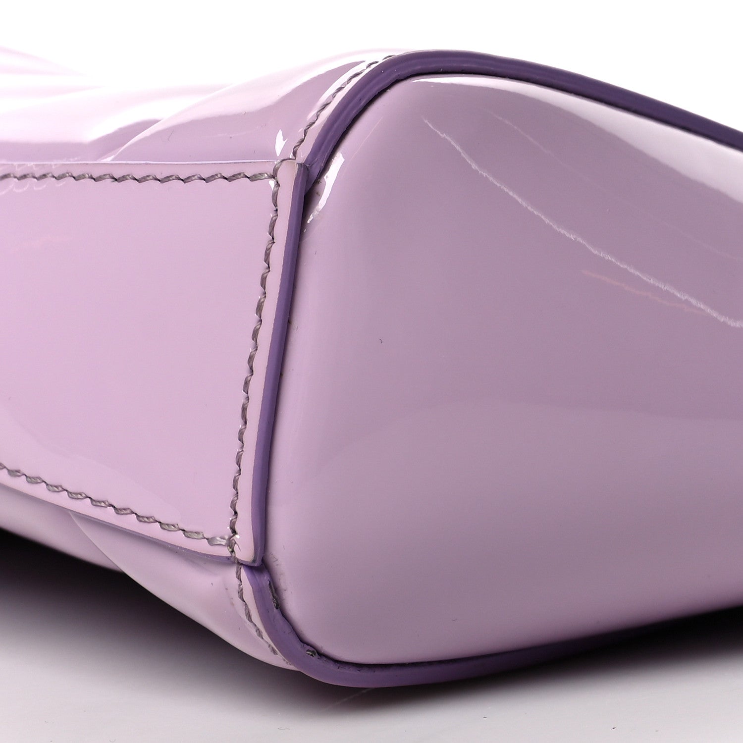 Givenchy Patent XS Lock Antigona Shoulder Bag Lilac 8 of 8