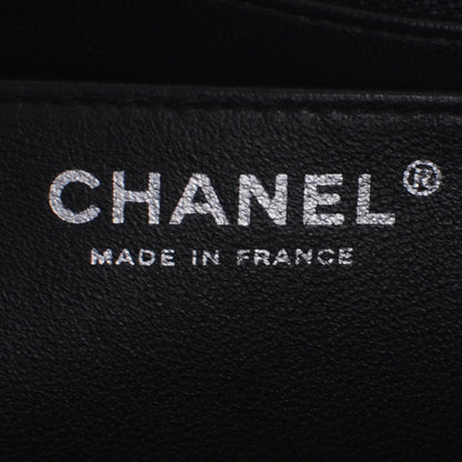 Chanel Distressed Patent Jumbo Single Flap Black 6 of 7