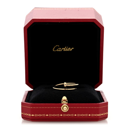 Cartier 18K Yellow Gold Small Juste Un Clou Ring 62 10 6 of 6