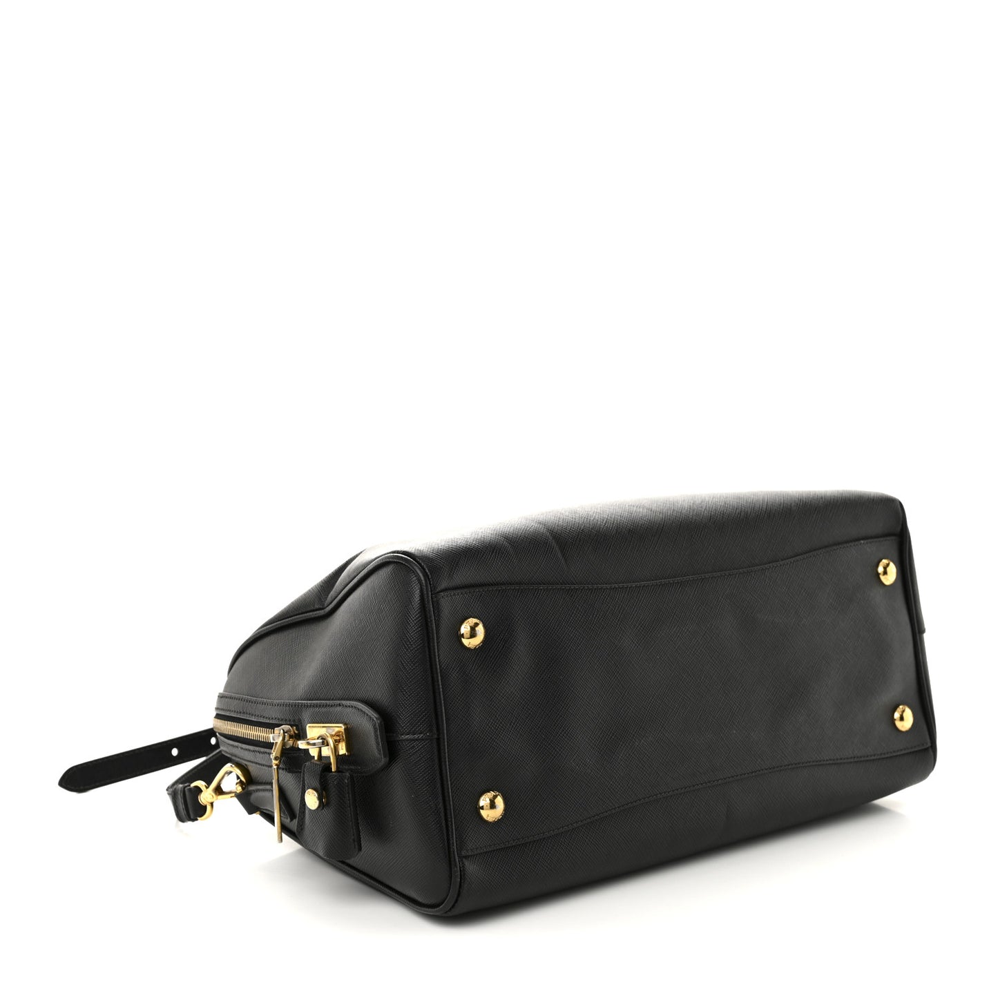 Saffiano Lux Bowler Black