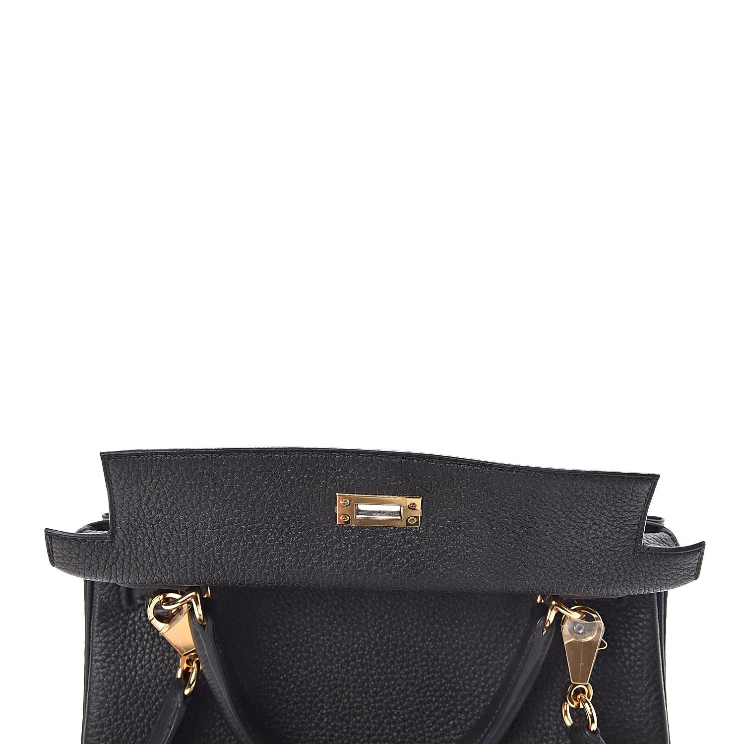 Hermes Togo Kelly Retourne 25 Black 14 of 42