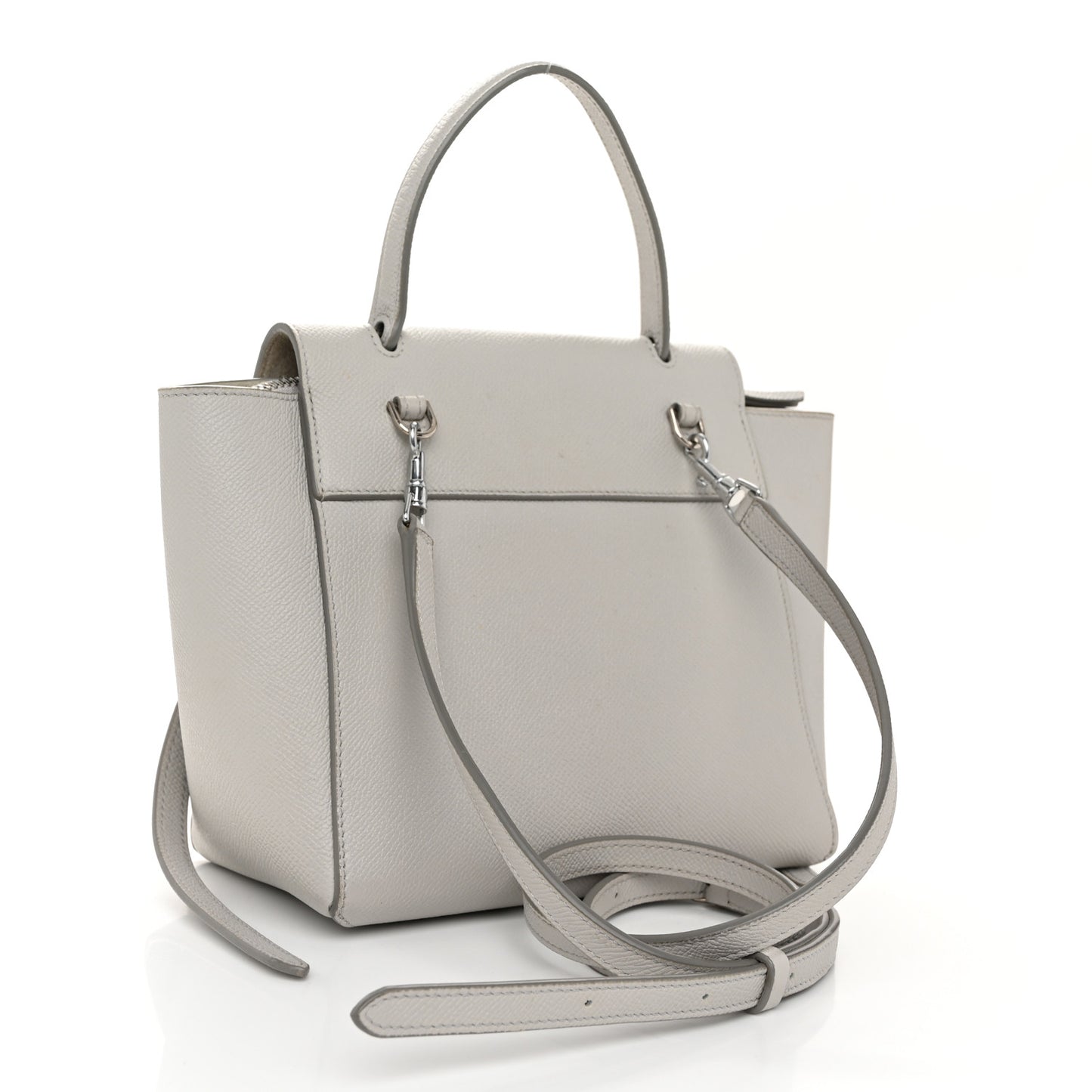 Grained Calfskin Nano Belt Bag Mineral