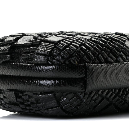 Bottega Veneta Ayers Intrecciato Karung Knot Clutch Black 5 of 8