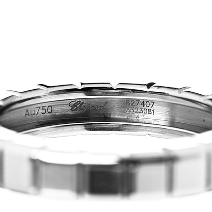 Chopard 18K White Gold Ice Cube Band Ring 58 8.5 4 of 4