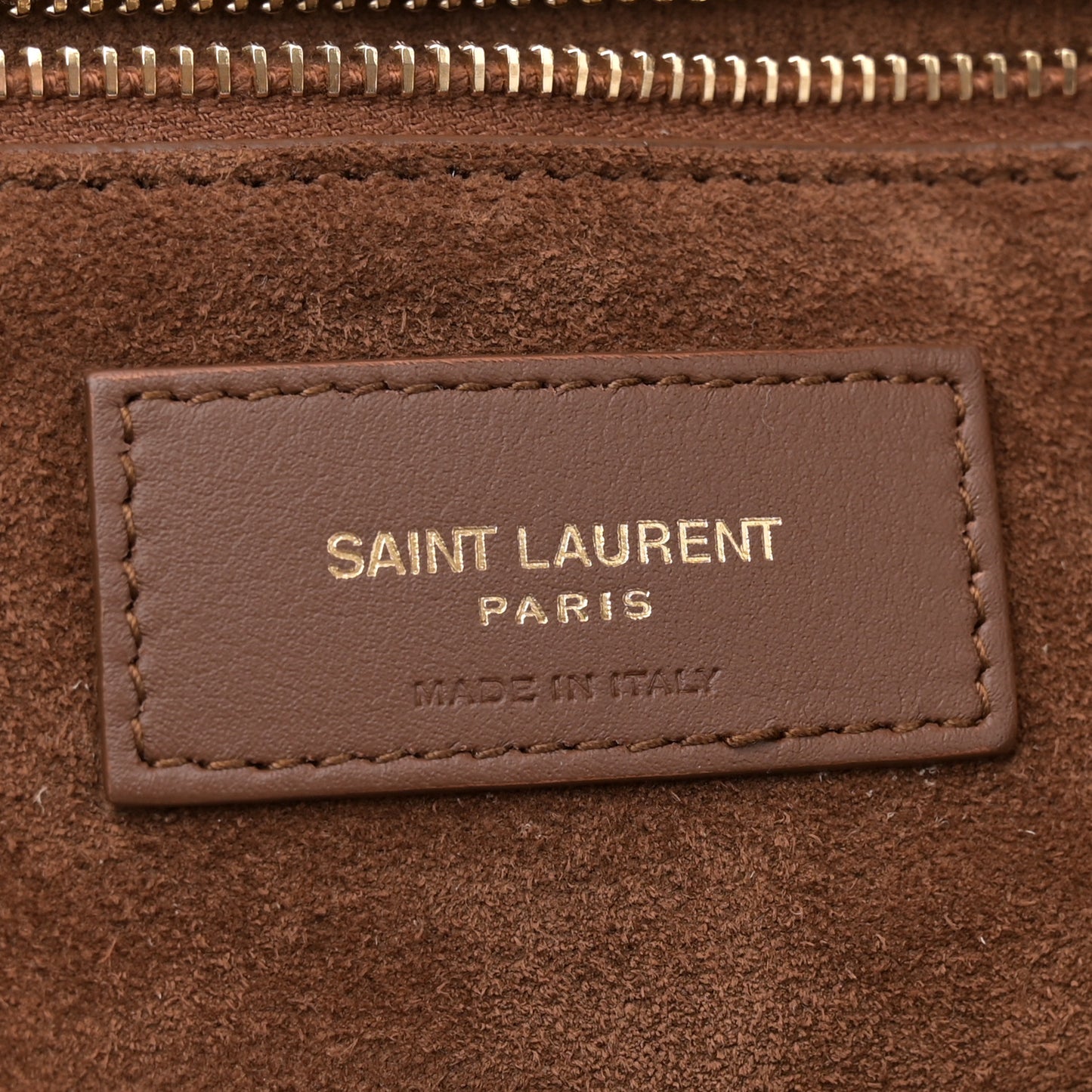 Suede Bea Tote Golden Leaf