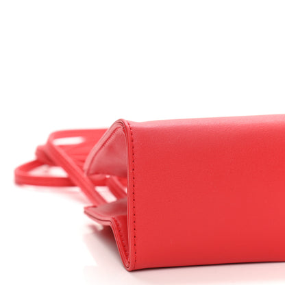 Telfar Vegan Leather Small Shopping Bag Red 6 of 7