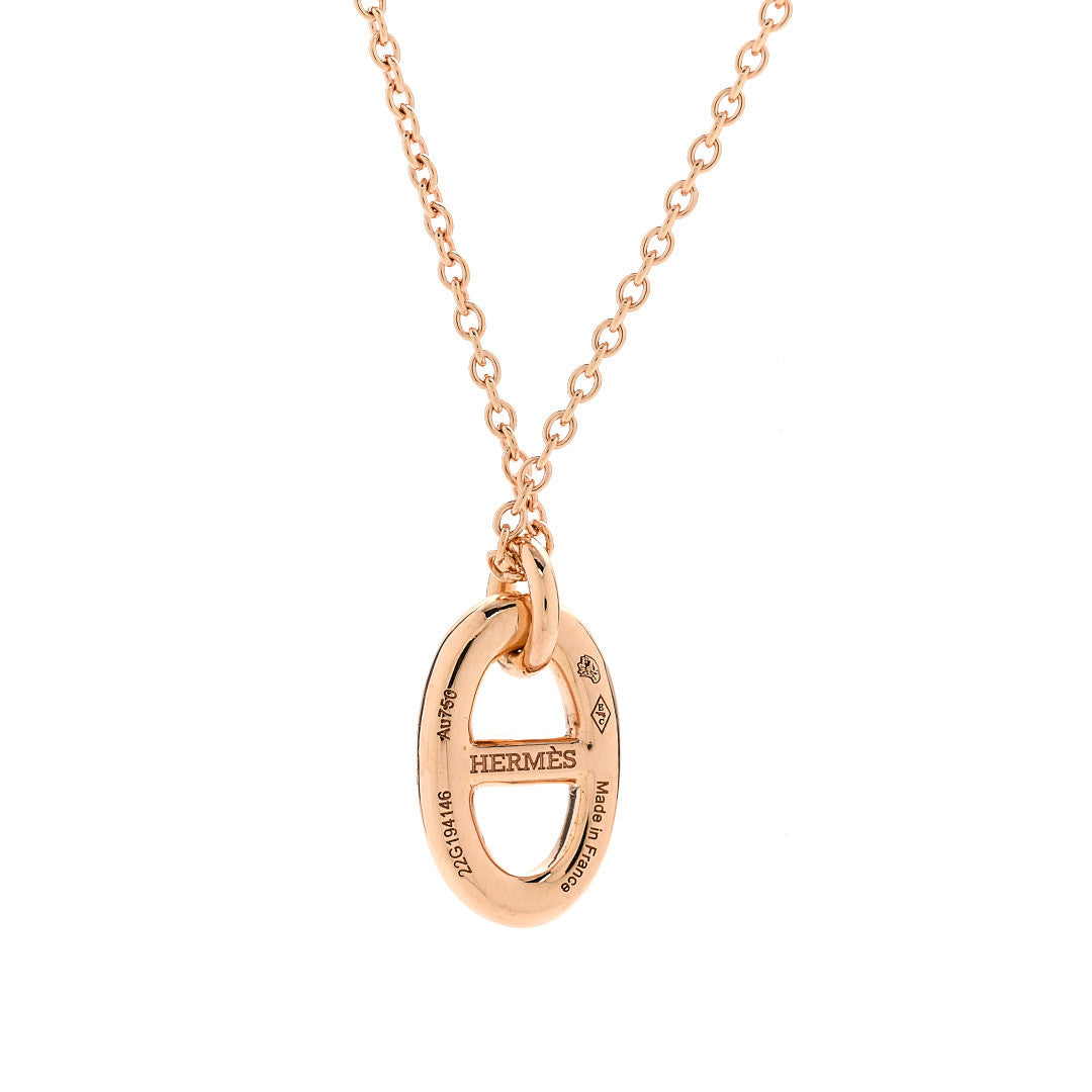Hermes 18K Rose Gold PM Farandole Pendant Necklace 4 of 5